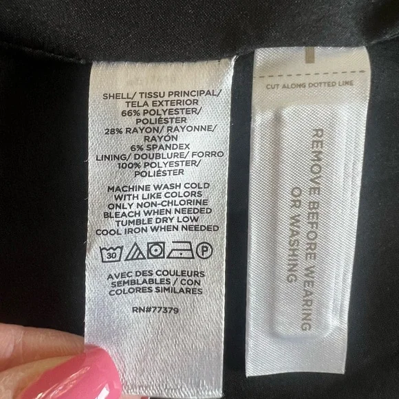 Women's Gray Blazer, Size 12 - Picture 5 of 15